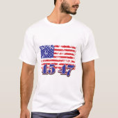 トランプ45/47 Tシャツ (正面)