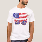 トランプ45 47 Tシャツ (正面)