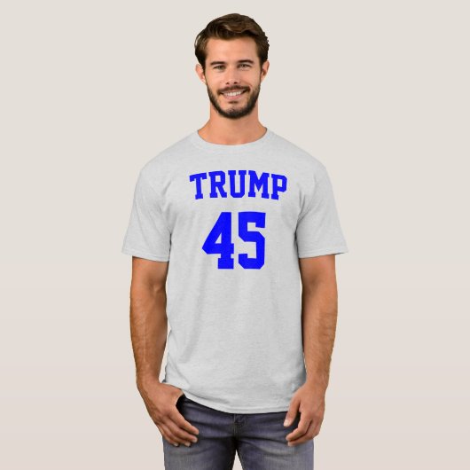 トランプ45 Tシャツ (正面フル)