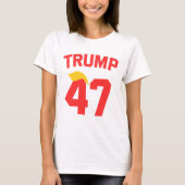 トランプ47大統領 Tシャツ (正面)