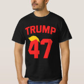 トランプ47大統領 Tシャツ (正面)