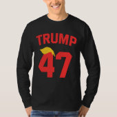 トランプ47大統領 Tシャツ (正面)