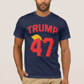 トランプ47大統領 Tシャツ (正面)