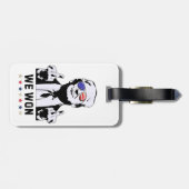 トランプ47我々は就任式に勝った47米国大統領2024 ラゲッジタグ (裏面横)