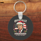 トランプ47日に正式に負われていない キーホルダー (正面)