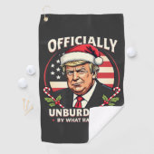 トランプ47日に正式に負われていない ゴルフタオル (インサイチュ)