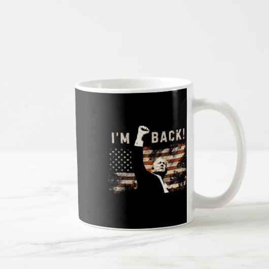 トランプ47日大統領の就任式メガバンク コーヒーマグカップ (右)
