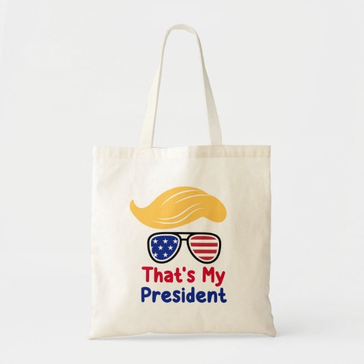 トランプ47 - あれが私の大統領だ トートバッグ (正面)
