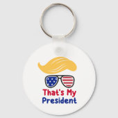 トランプ47 – それは私の大統領である キーホルダー (裏面)