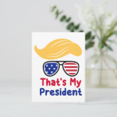 トランプ47 – それは私の大統領である ポストカード (スタンド正面)