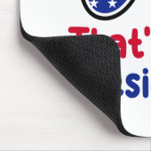 トランプ47 – それは私の大統領である マウスパッド (コーナー)