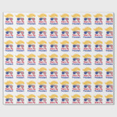 トランプ47 – それは私の大統領である ラッピングペーパー (フラット)