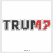 トランプ47 | トランプVANCE 2024 シール (シート)