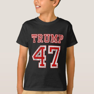 トランプ47 2024年選挙共和党の保守的な男性 Tシャツ