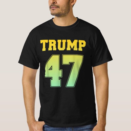 トランプ47 Tシャツ (正面)
