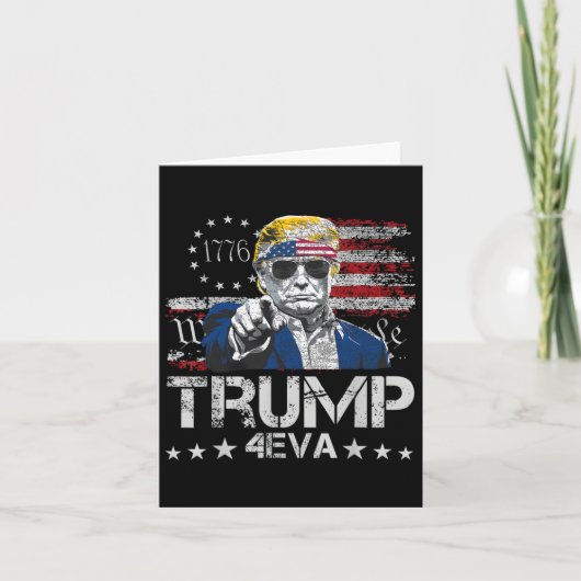 トランプ4eva 4th Of 7月Forever Love President We T カード (正面)