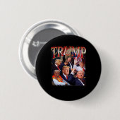 トランプ4eva 4th Of 7月Forever Love President We T 缶バッジ (正面&裏面)