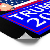 トランプ4ever選挙 ポスター (角)