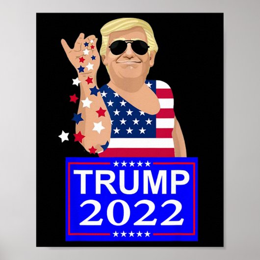 トランプ4ever選挙 ポスター (正面)
