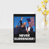 トランプ5大統領 カード (黄色い花)