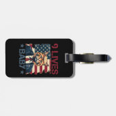 トランプ9ライフベビー ラゲッジタグ (裏面横)