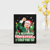 トランプ あれは私が言った通りだ カード (黄色い花)