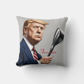 トランプ：もっと偉大な年を！ クッション (正面)