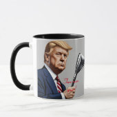 トランプ：もっと偉大な年を！ マグカップ (左)