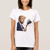 トランプ：もっと偉大な年を！ Tシャツ (正面)