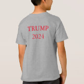 トランプ：もっと偉大な年を！ Tシャツ (裏面)