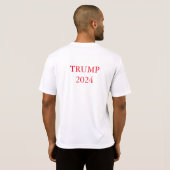 トランプ:もっと偉大な年を! Tシャツ (裏面フル)