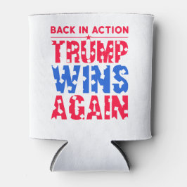 トランプ – アクションに戻るトランプが再び勝利 缶クーラー