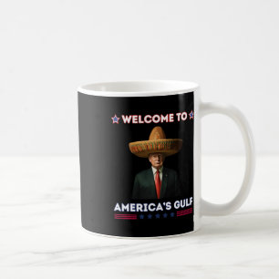 トランプ・アメリカのメキシコ湾大統領トランプおもしろい コーヒーマグカップ