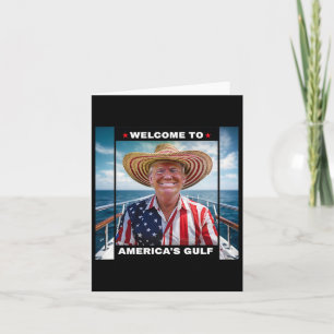 トランプ・アメリカのメキシコ湾大統領トランプ・ソンバー カード