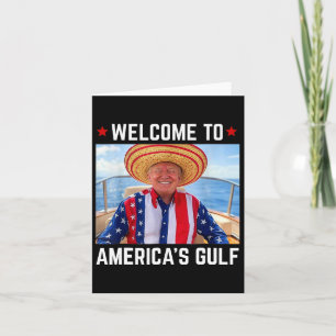 トランプ・アメリカのメキシコ湾大統領トランプ・ソンバー カード