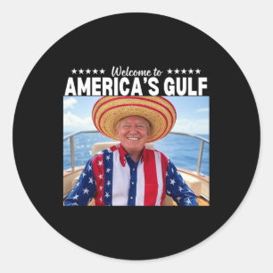 トランプ・アメリカのメキシコ湾大統領トランプ・ソンバー ラウンドシール