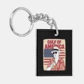 トランプ・アメリカのメキシコ湾大統領 キーホルダー (正面左)