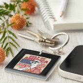 トランプ・アメリカのメキシコ湾大統領 キーホルダー (正面右)