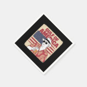 トランプ・アメリカのメキシコ湾大統領 スタンダードカクテルナプキン (角)