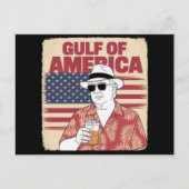 トランプ・アメリカのメキシコ湾大統領 ポストカード (正面)