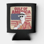 トランプ・アメリカのメキシコ湾大統領 缶クーラー (正面)