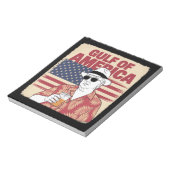 トランプ アメリカのメキシコ湾岸 大統領トランプ ノートパッド (回転)