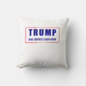 トランプ：アメリカをもう一度笑わせろ！ クッション (正面)