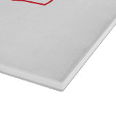 トランプ：アメリカを再び笑わせる！ – ポリユーモアのあるティ カッティングボード (角)