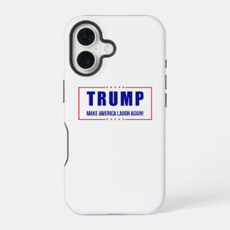 トランプ:アメリカを再び笑わせる! – ポリユーモアのあるティ iPhone 16ケース
