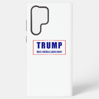 トランプ:アメリカを再び笑わせる! – ポリユーモアのあるティ SAMSUNG GALAXY S22 ULTRAケース