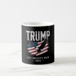 トランプ  アメリカを取り戻せ  2024年 選挙  ヴィンテージ コーヒーマグカップ