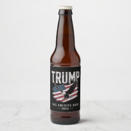トランプ  アメリカを取り戻せ  2024年 選挙  ヴィンテージ ビールラベル