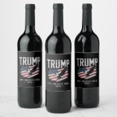 トランプ アメリカを取り戻せ 2024年 選挙 ヴィンテージ ワインラベル (ボトル)
