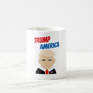 トランプ・アメリカ大統領ドナルド・トランプ モーフィングマグカップ